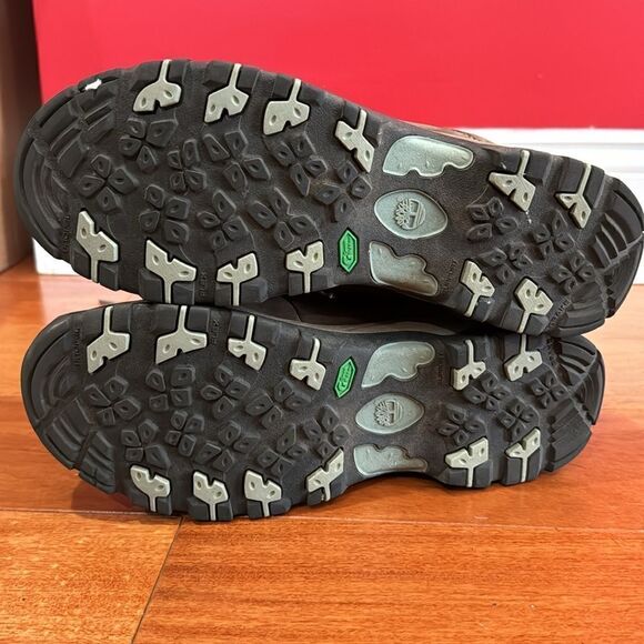 Timberland Women's Gannon mid Gore Tex Brown Leather Hiking Trail Work Boots 9 - Picture 8 of 12